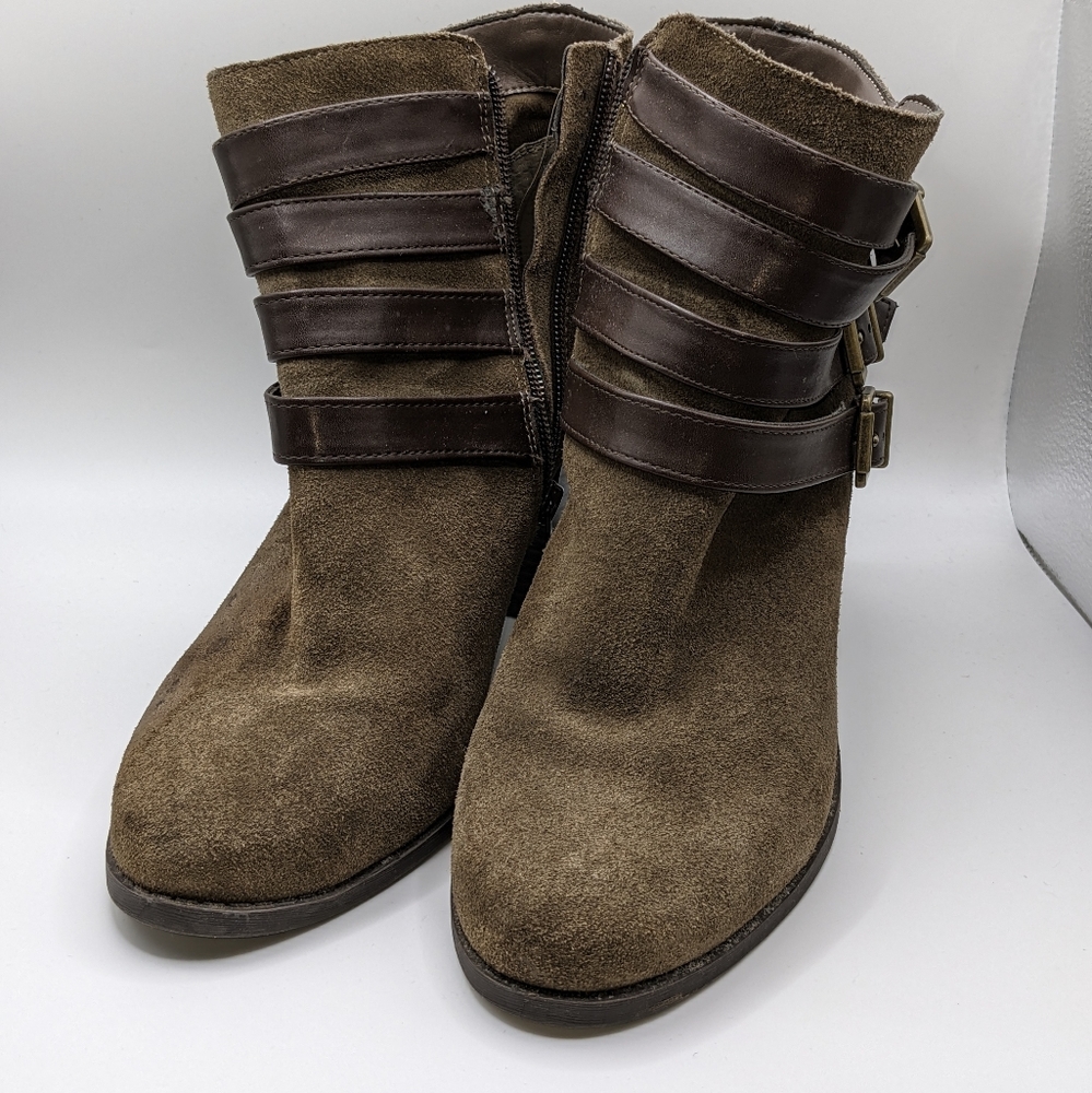 INC International Concepts Laini Ankle Boots 9.5
